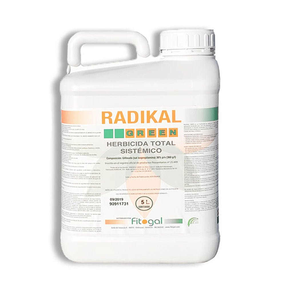 Désherbant RADIKAL 5 Litres - Solution radicale et définitive contre les mauvaises herbes